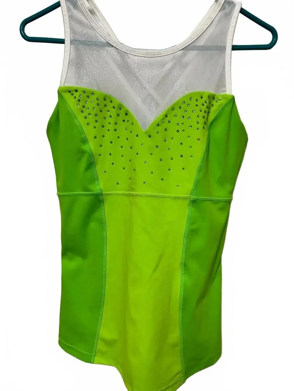 Crowned Athletics "Pixie Flyer" Tinker Bell Inspired Athletic Tank Top - Picture 1 of 3